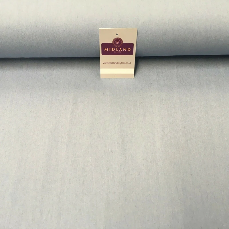 Medium Weight Plain Stretch Denim Dress & Shirt Fabric MD1017