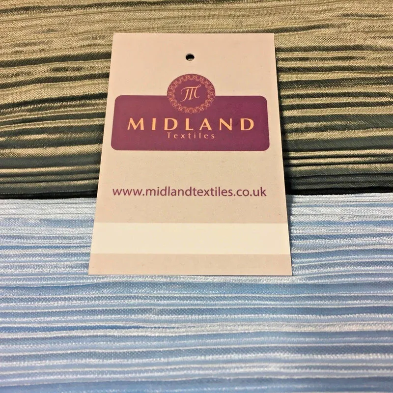 Creased Pleated textured dress palazzo trouser fabric 55" Wide MR998 Mtex