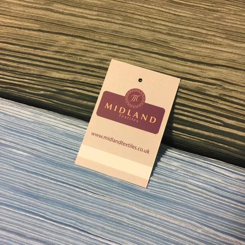 Creased Pleated textured dress palazzo trouser fabric 55" Wide MR998 Mtex