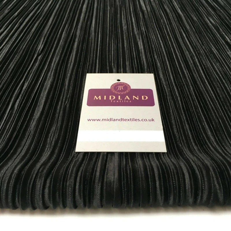 Creased Pleated textured dress palazzo trouser fabric 55" Wide MR998 Mtex