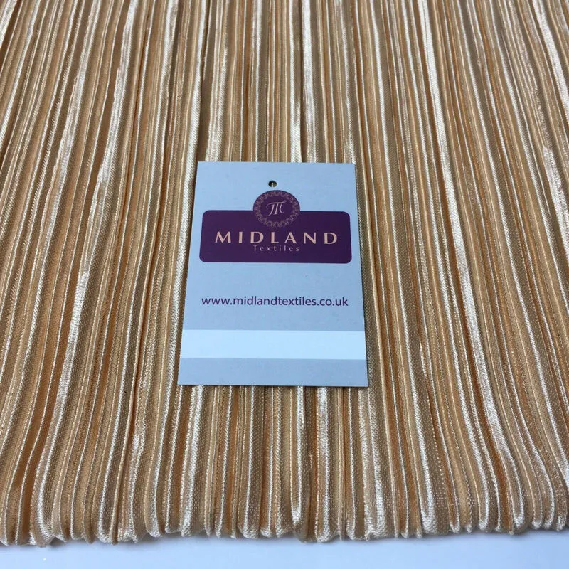 Creased Pleated textured dress palazzo trouser fabric 55" Wide MR998 Mtex