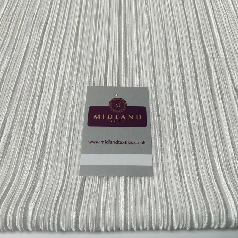 Creased Pleated textured dress palazzo trouser fabric 55" Wide MR998 Mtex