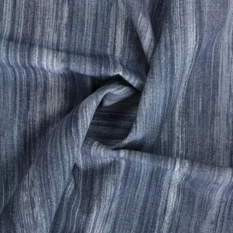 Bio Aquarelle Stripes - indigo