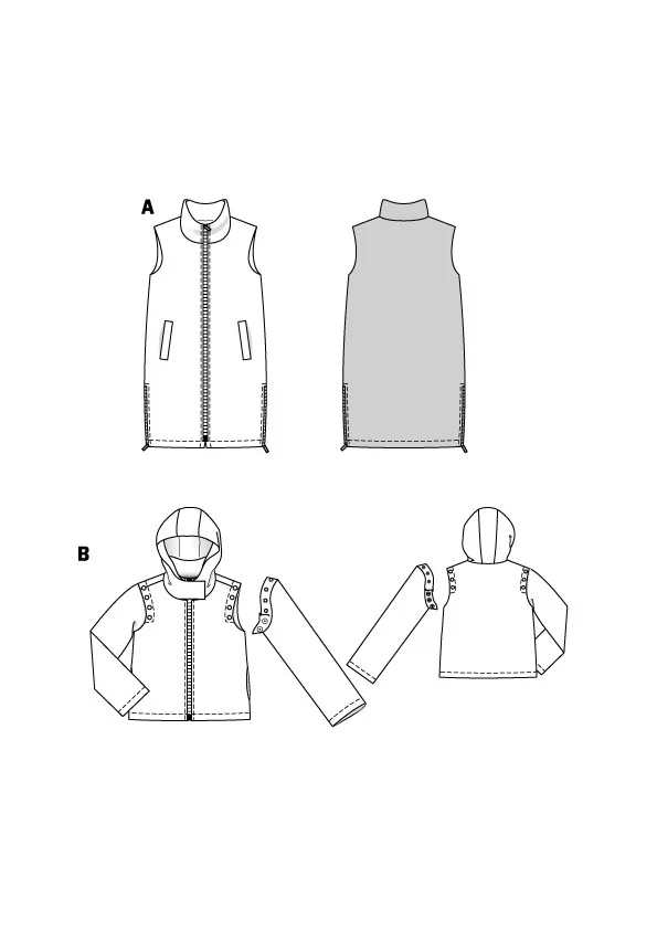 5869 Jacke & Mantel
