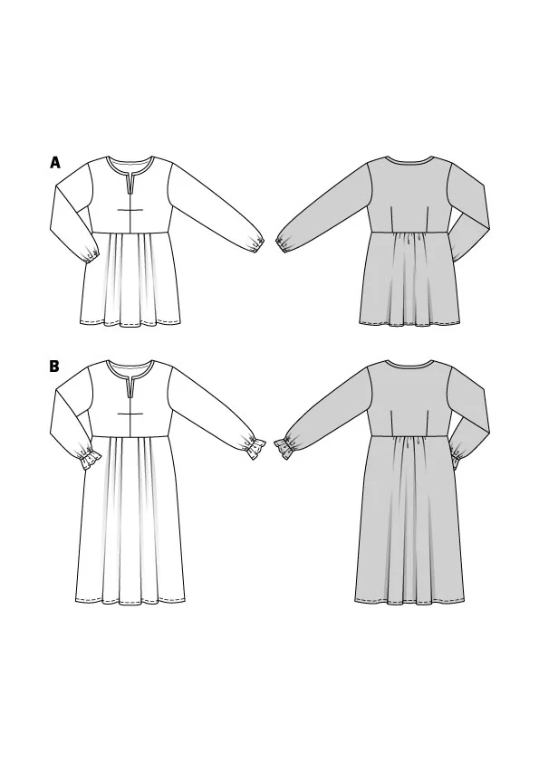 5865 Kleid & Tunika
