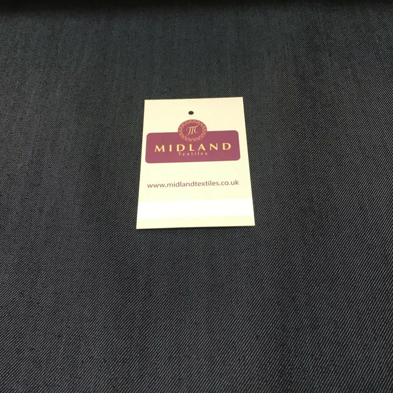6oz Dark Wash Indigo Stretch Denim Medium Weight Fabric 55" Wide MK963-5