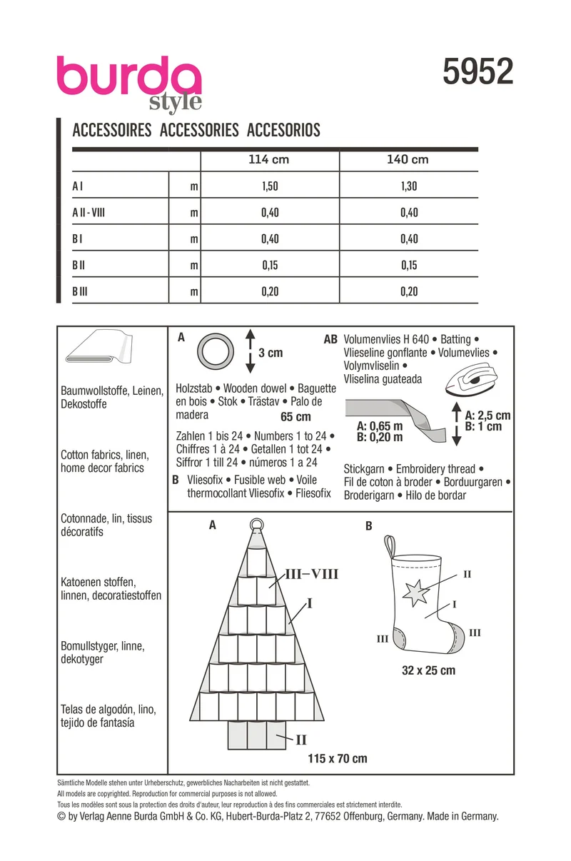 5952 Accessoires