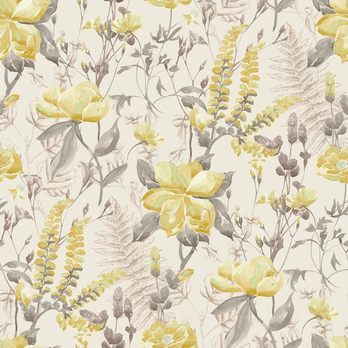 Satin Posy - taupe 280 cm