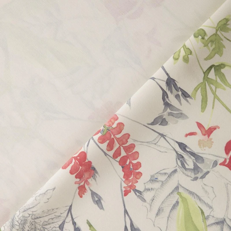 Satin Posy - powderblue 280 cm