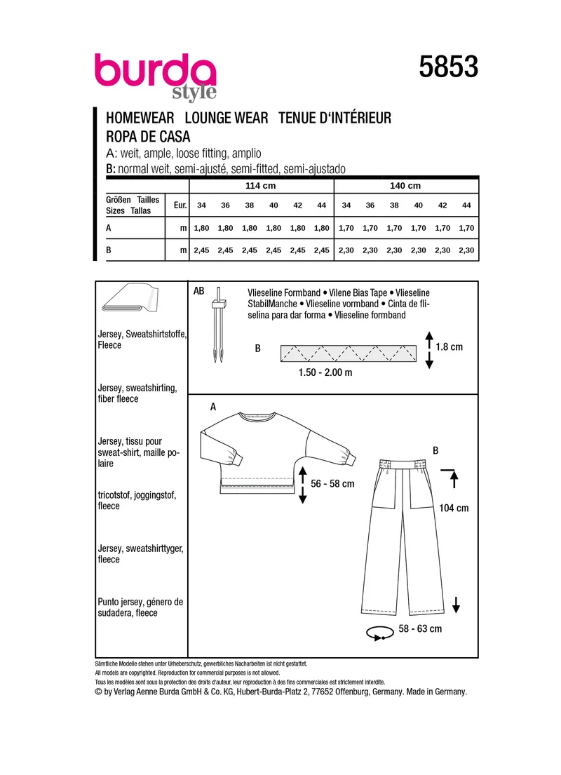 5853 Homewear