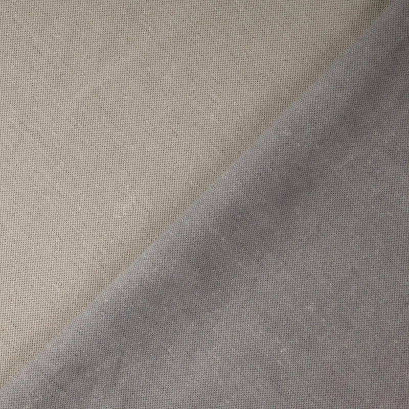Polsterstoff Shabby Chic Uni - taupe