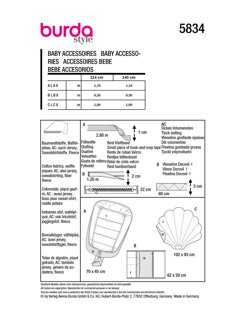 5834 Baby Accessoires