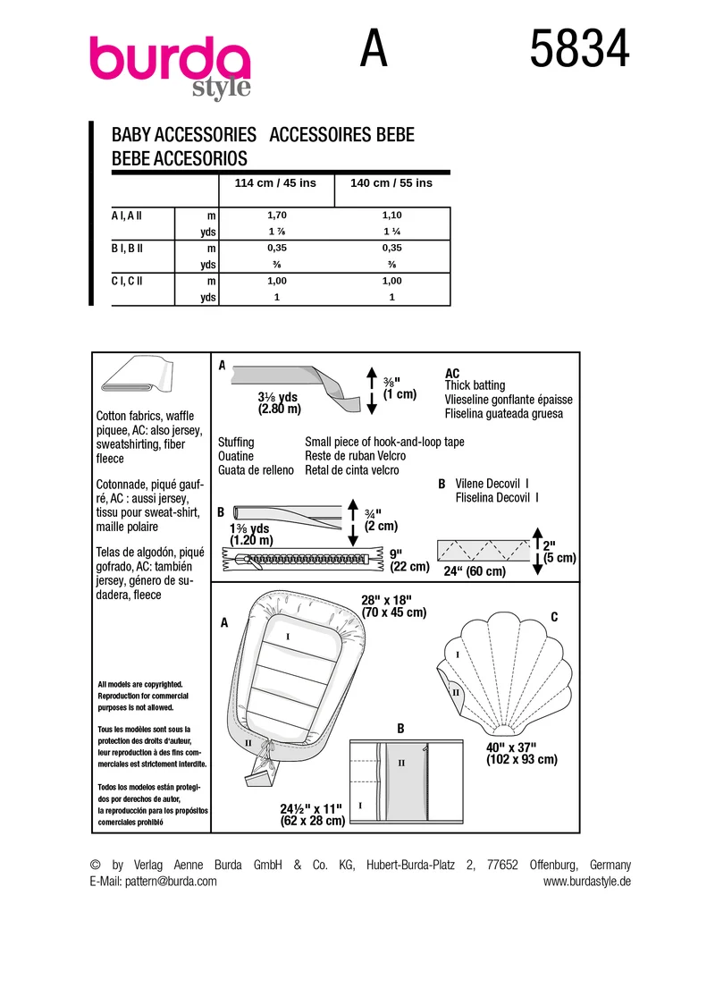 5834 Baby Accessoires