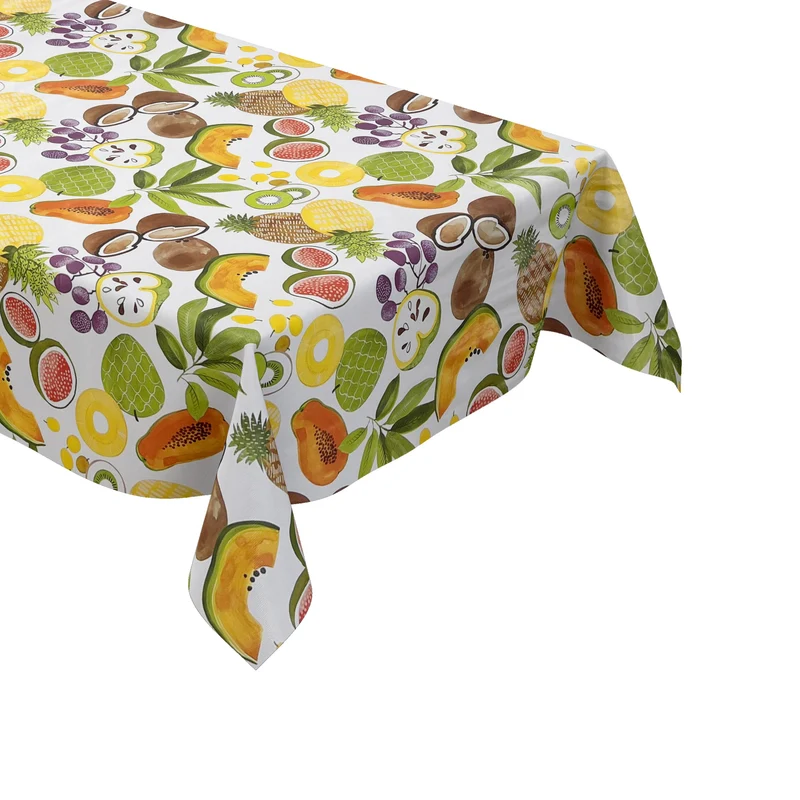 Wachstuch Tischdecke C141841 tropical Früchte Obst Sommer eckig rund oval