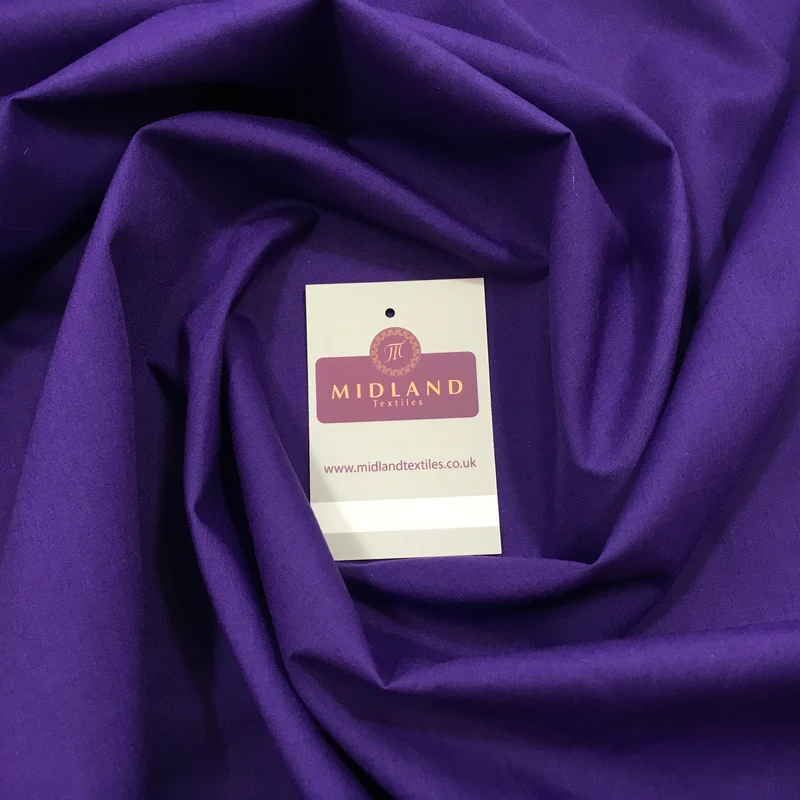 Plain Polycotton Fabric 112cm Wide – MA820