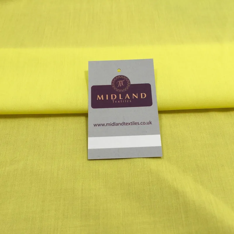 Plain Polycotton Fabric 112cm Wide – MA820