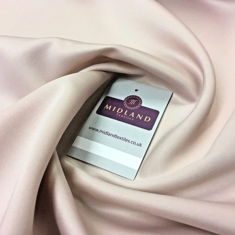 Peau-De-Soie Matt Satin Fabric - Premium Wedding & Eveningwear - 58" Wide MK965