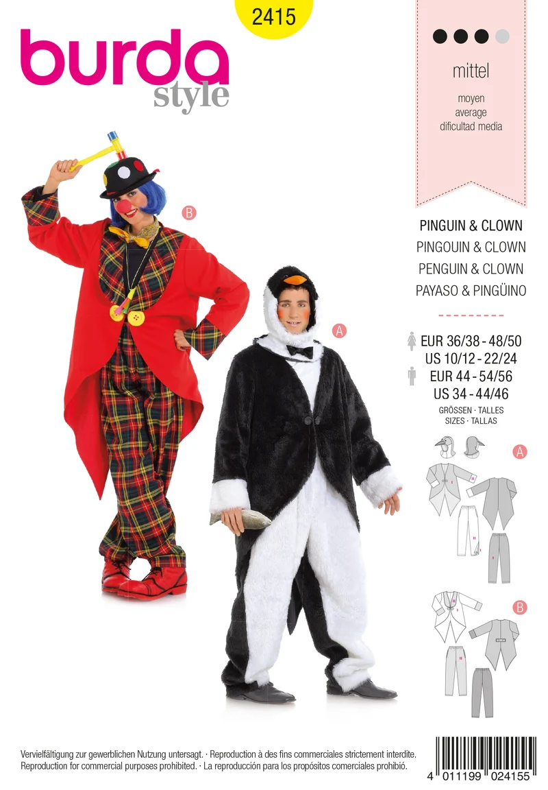 2415 Clown + Pinguin