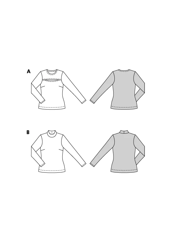 5717 - Langarmshirts