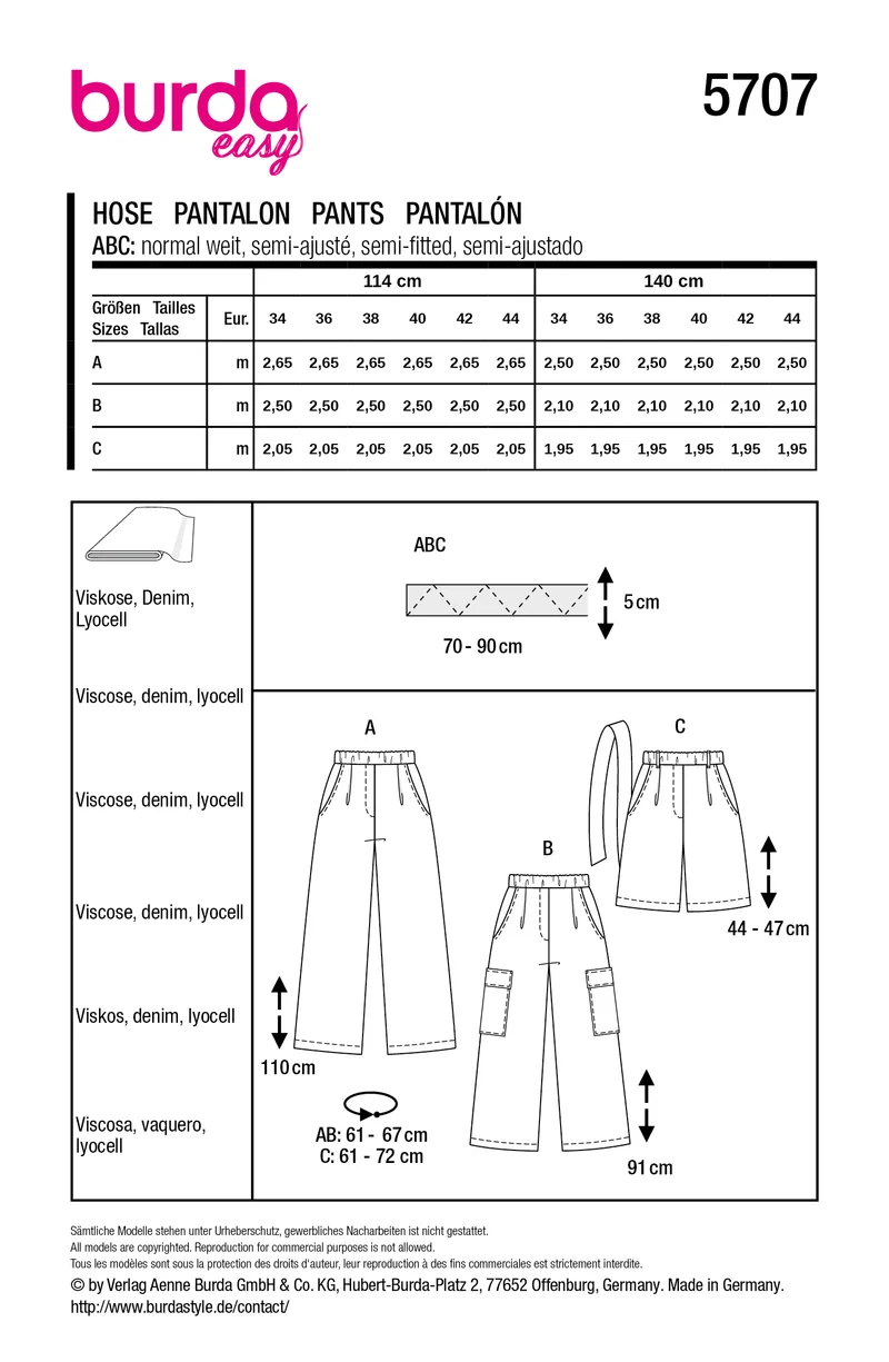 5707 - Hosen