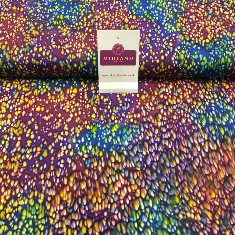 Bali Batik Leaf Dew Drops 100% Cotton Patchwork fabric 44" Wide MK907