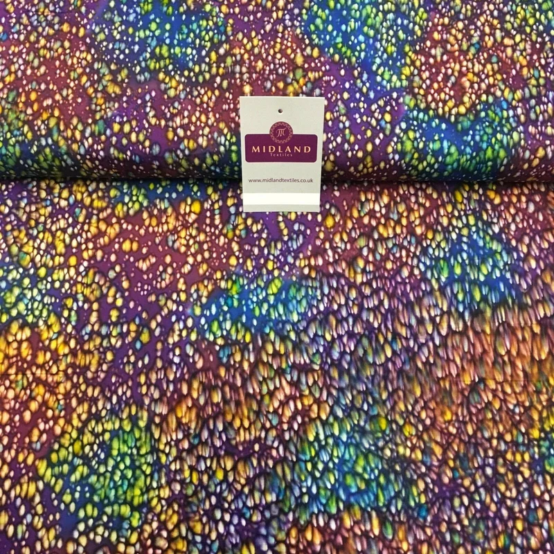 Bali Batik Leaf Dew Drops 100% Cotton Patchwork fabric 44" Wide MK907