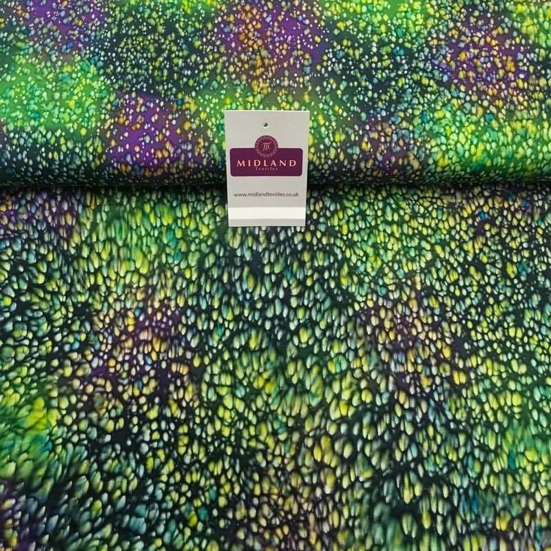 Bali Batik Leaf Dew Drops 100% Cotton Patchwork fabric 44" Wide MK907