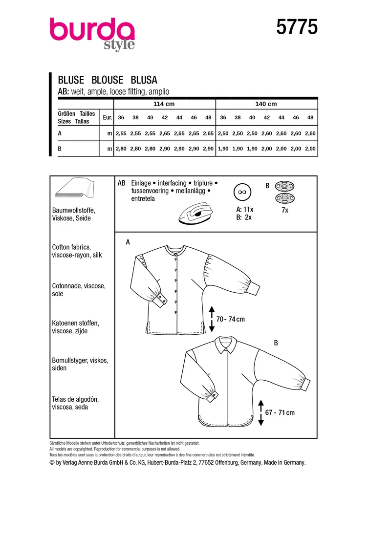 5775 Bluse