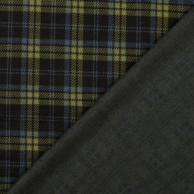 Jacquard Jersey - Karo - 10 cm