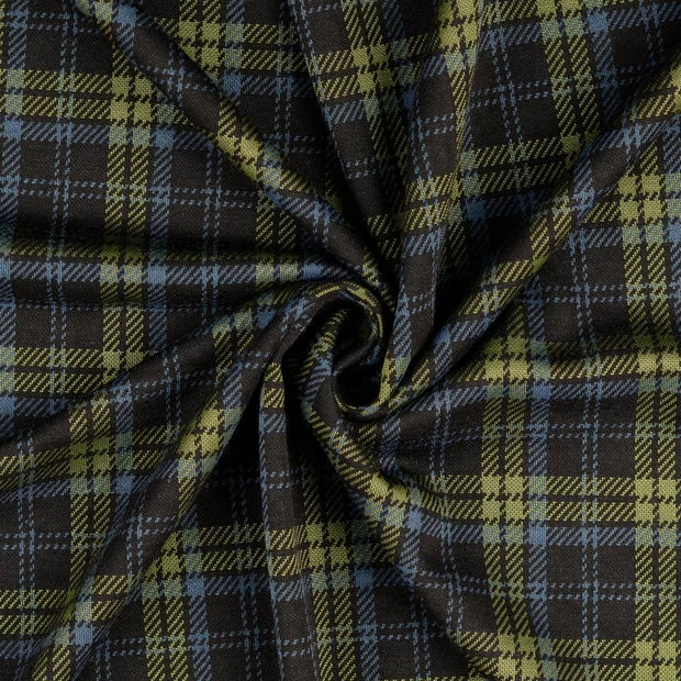 Jacquard Jersey - Karo - 10 cm