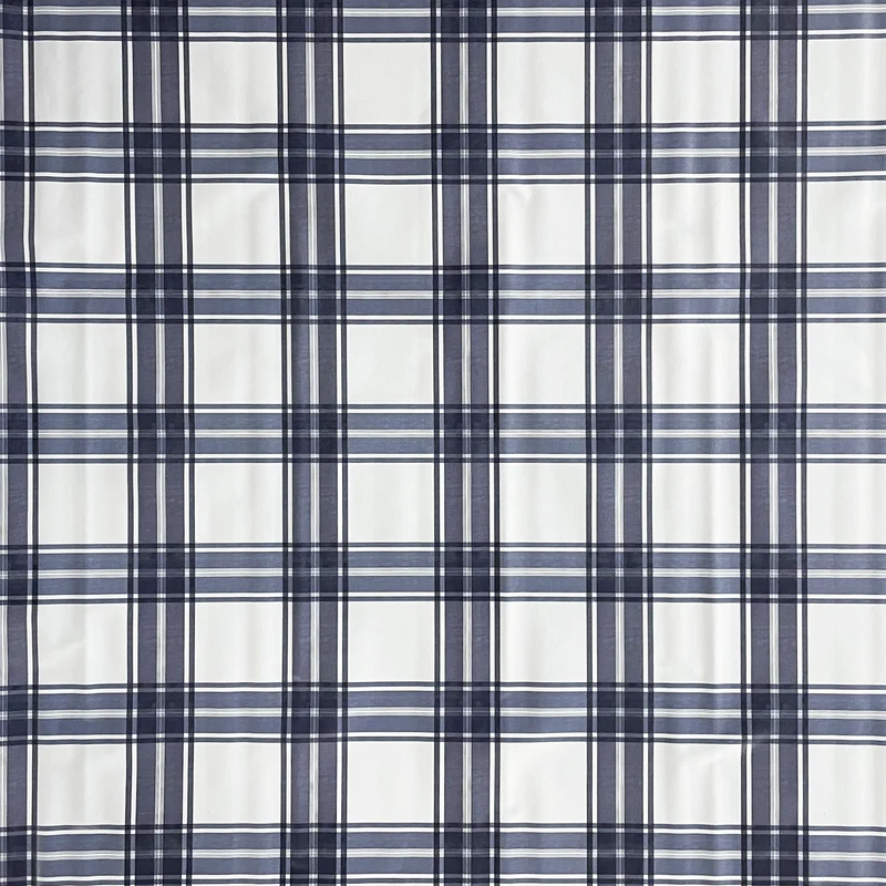 Wachstuch Tischdecke K150108 kariert blau weiss Landhaus eckig rund oval Meterware