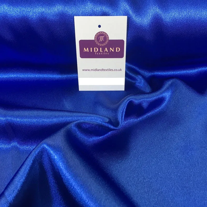Luxury Silky Crepe Back Satin- Dress Wedding Prom Bridal 45" M686 Mtex