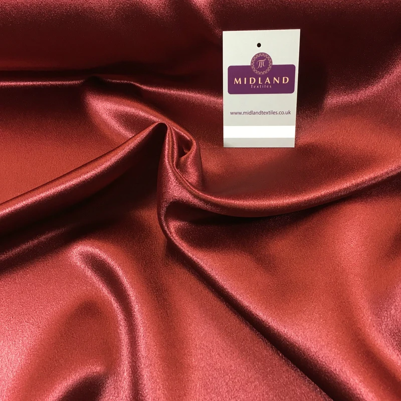 Luxury Silky Crepe Back Satin- Dress Wedding Prom Bridal 45" M686 Mtex
