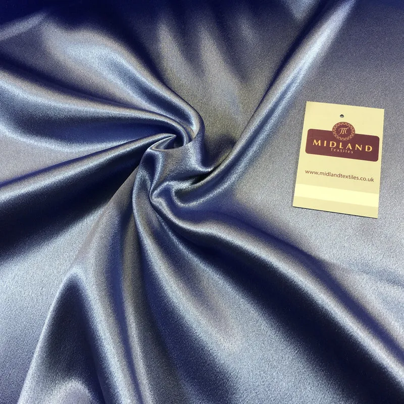 Luxury Silky Crepe Back Satin- Dress Wedding Prom Bridal 45" M686 Mtex