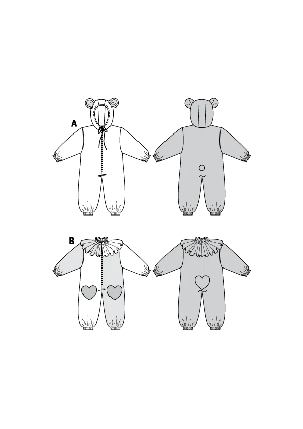 4946 Baby - Overall