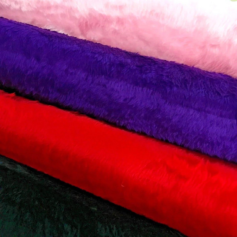 Plain Faux Fur 14mm Soft Pile Fabric 58" Wide MT930