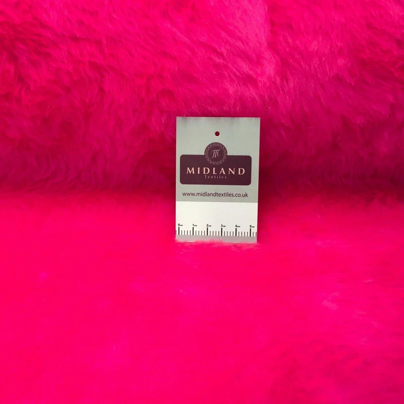 Plain Faux Fur 14mm Soft Pile Fabric 58" Wide MT930