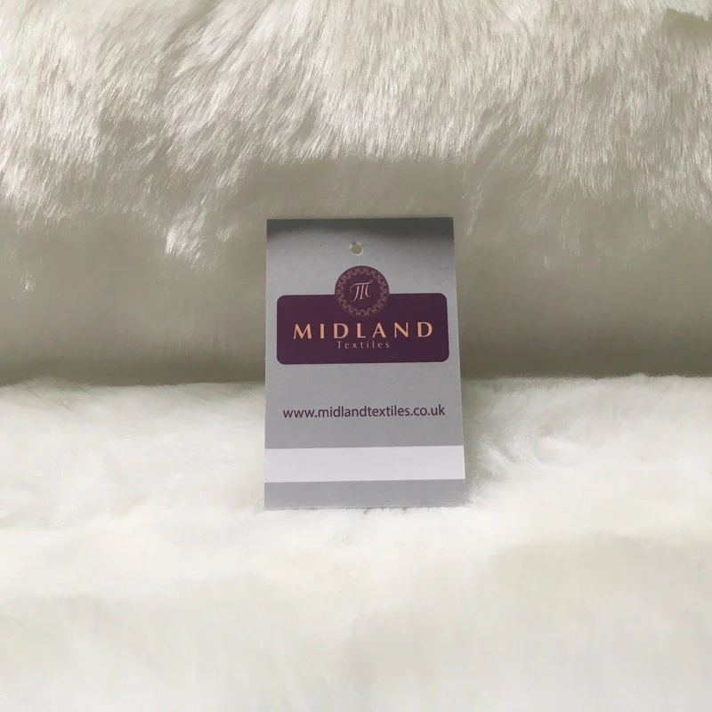 Luxury Animal & Plain Faux Fur 25mm soft Pile ideal for throws 58" Wide MT933