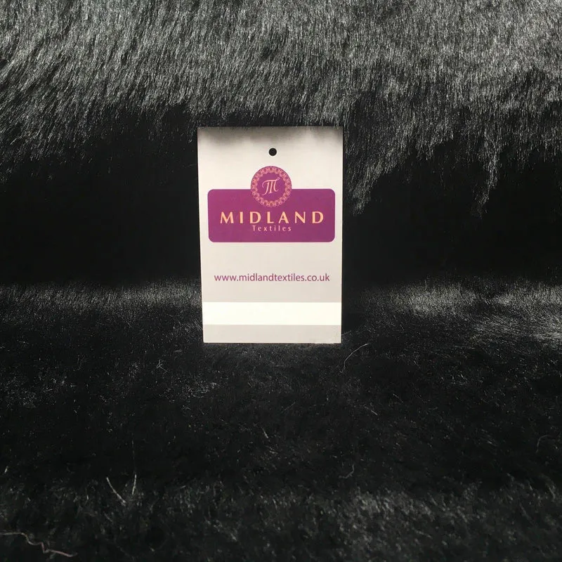 Luxury Animal & Plain Faux Fur 25mm soft Pile ideal for throws 58" Wide MT933