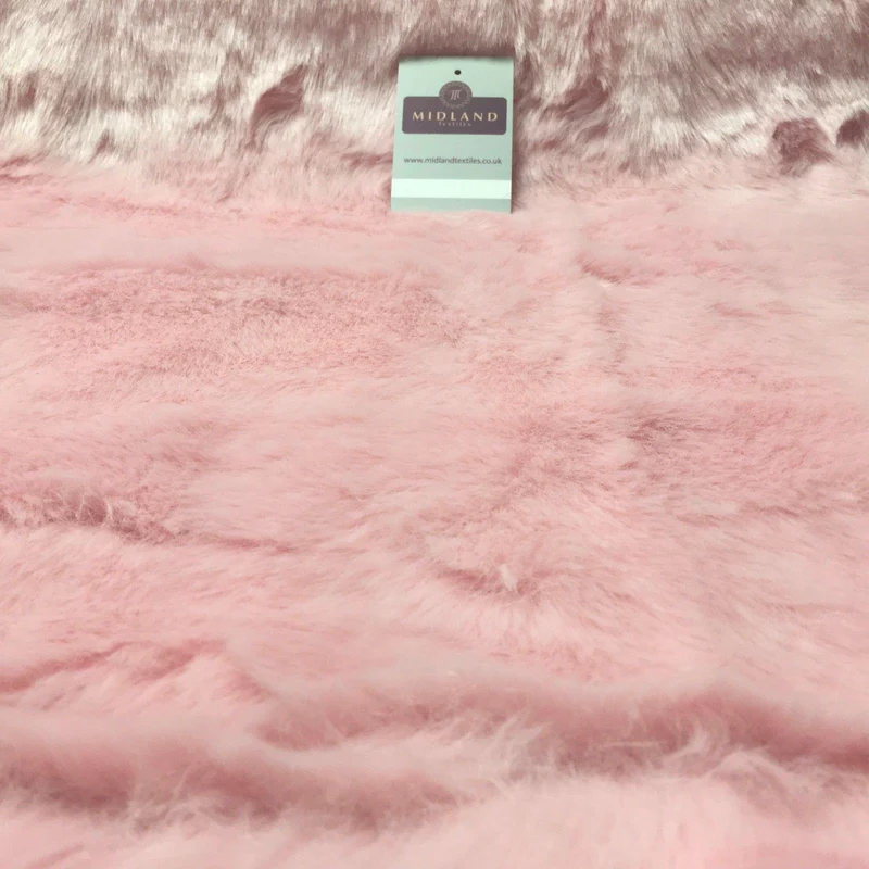 Luxury Animal & Plain Faux Fur 25mm soft Pile ideal for throws 58" Wide MT933