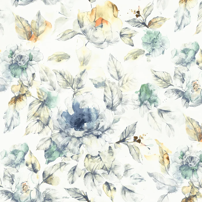 Bio Satin Flower - dark grey 280 cm