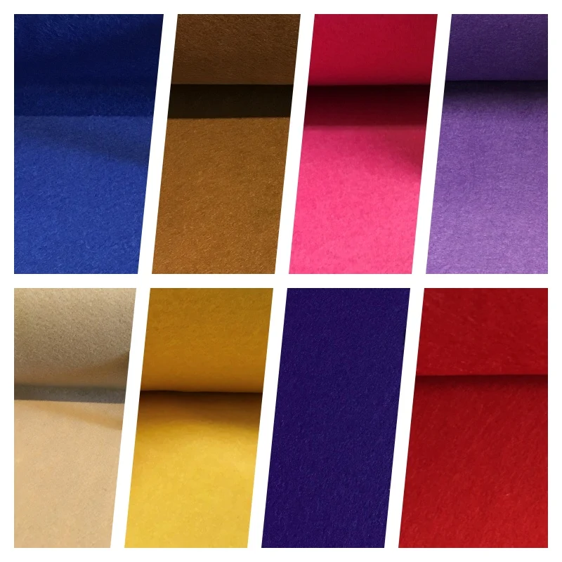 NEW Plain Felt Arts and Craft Fabric 100% Polyester 35" Wide M365 Mtex