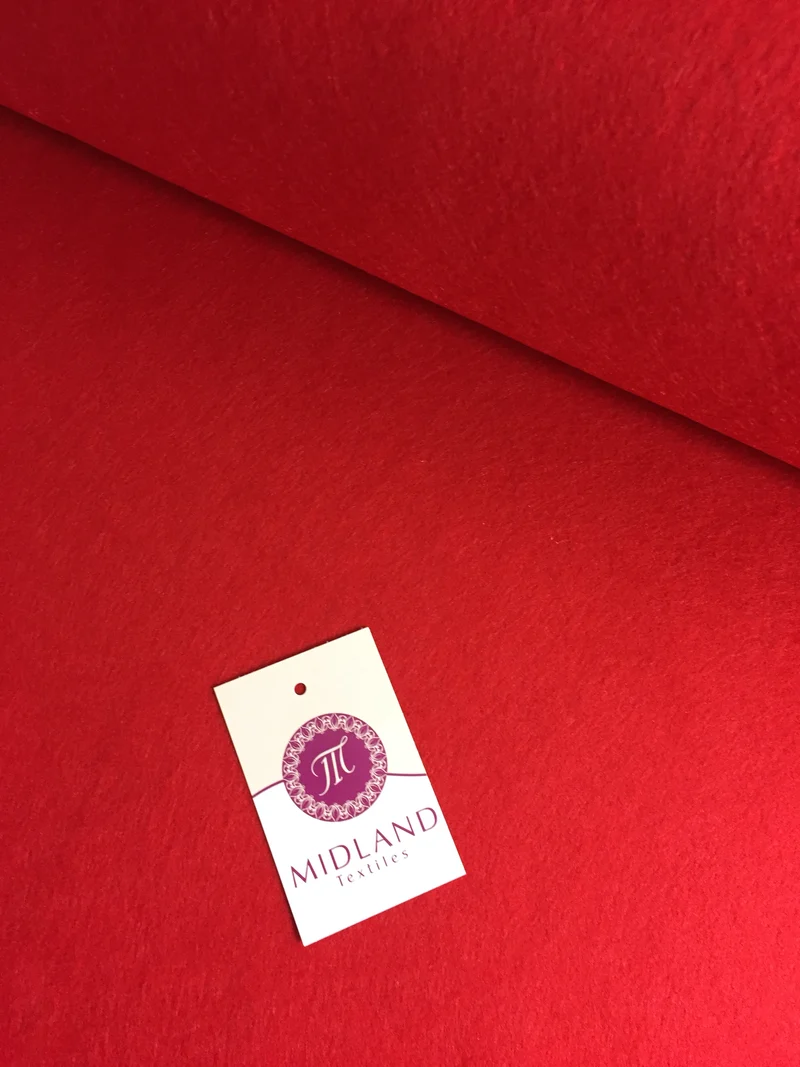 NEW Plain Felt Arts and Craft Fabric 100% Polyester 35" Wide M365 Mtex