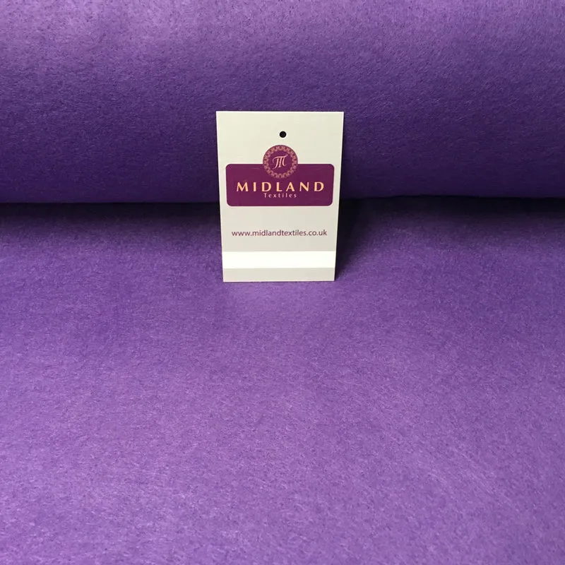 NEW Plain Felt Arts and Craft Fabric 100% Polyester 35" Wide M365 Mtex