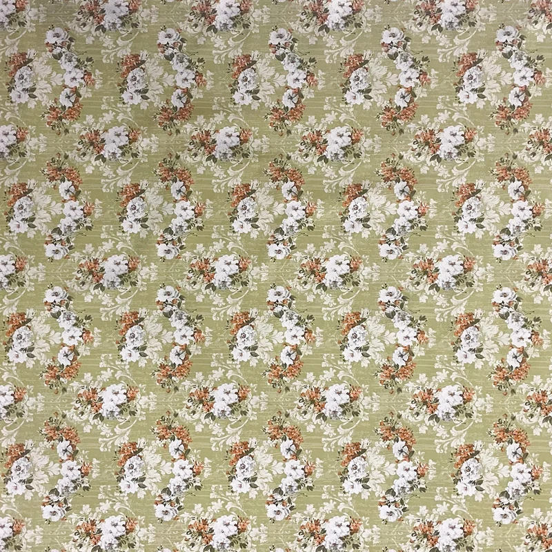 Wachstuch Tischdecke 01539-03 Rosen Blüten auf hellgrün Küche eckig rund oval