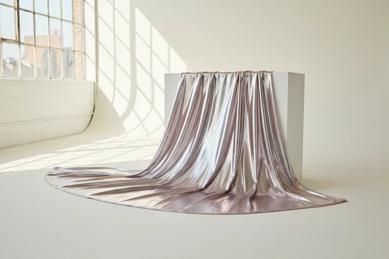 Metallic Shiny Stretchy foil Polyester Nylon Spandex Mix 58" Wide M100 Mtex
