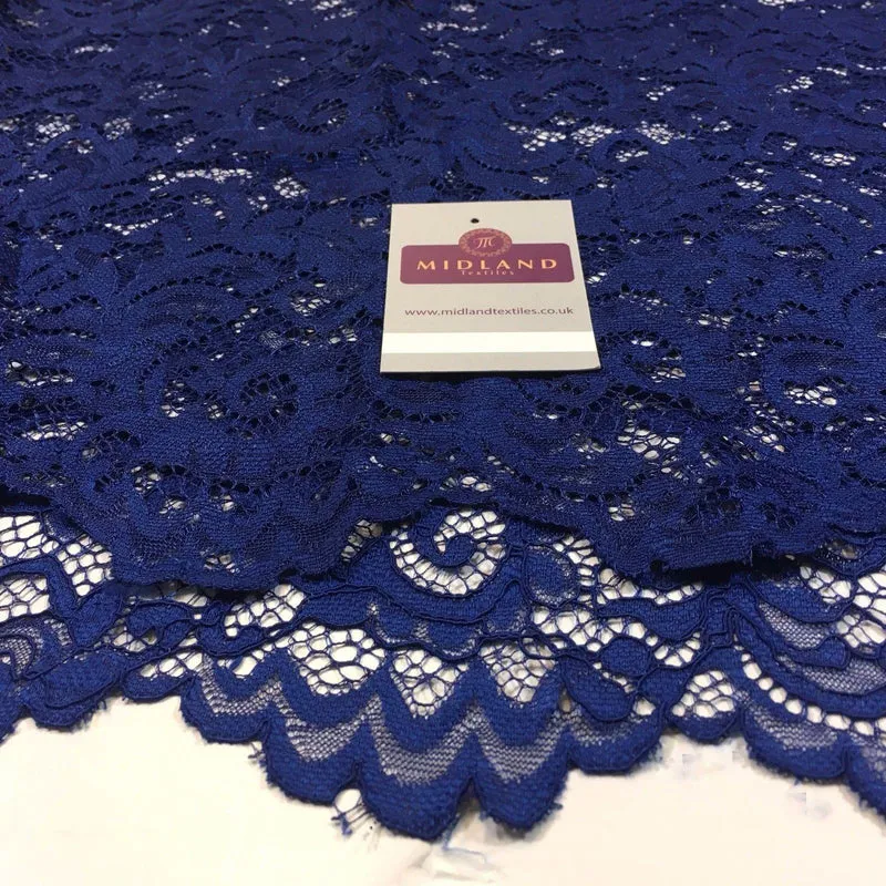 Elegant Soft Corded Raschel Lace - 58" Bridal & Lingerie Fabric M770
