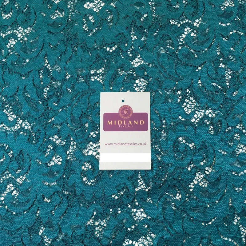 Elegant Soft Corded Raschel Lace - 58" Bridal & Lingerie Fabric M770