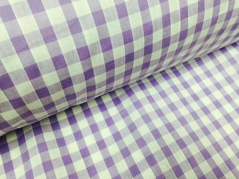 Timeless 1/4 Inch Gingham Fabric Material for Clothing, Aprons, Tablecloths, School Decorations - 44" Wide - M30