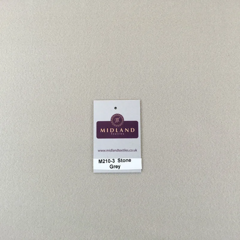 Melton coating Washable wool fabric ideal for Coats and scarfs 58" M210 Mtex